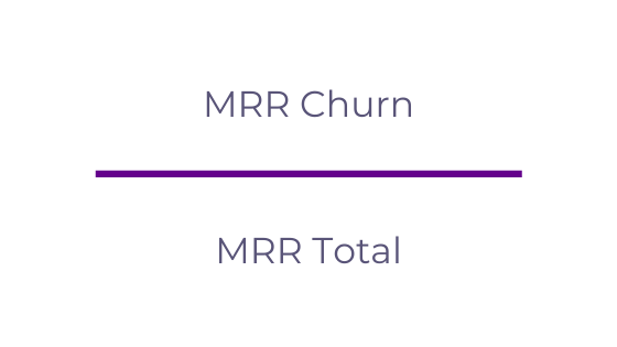 como calcular churn de receita