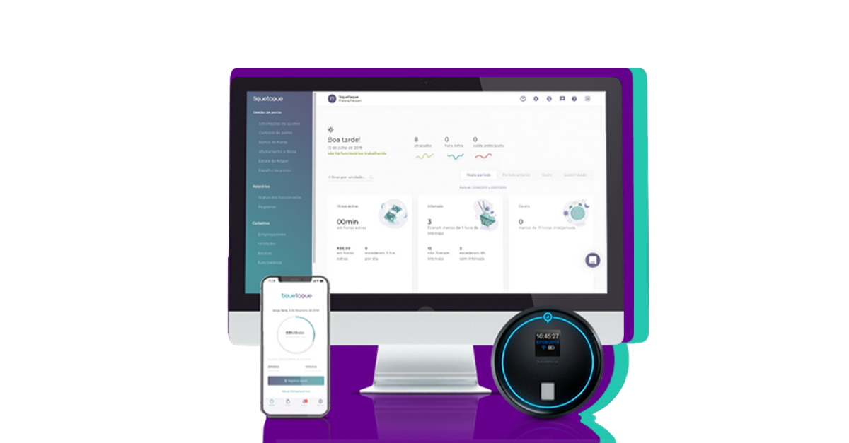 controle de ponto digital tiquetaque