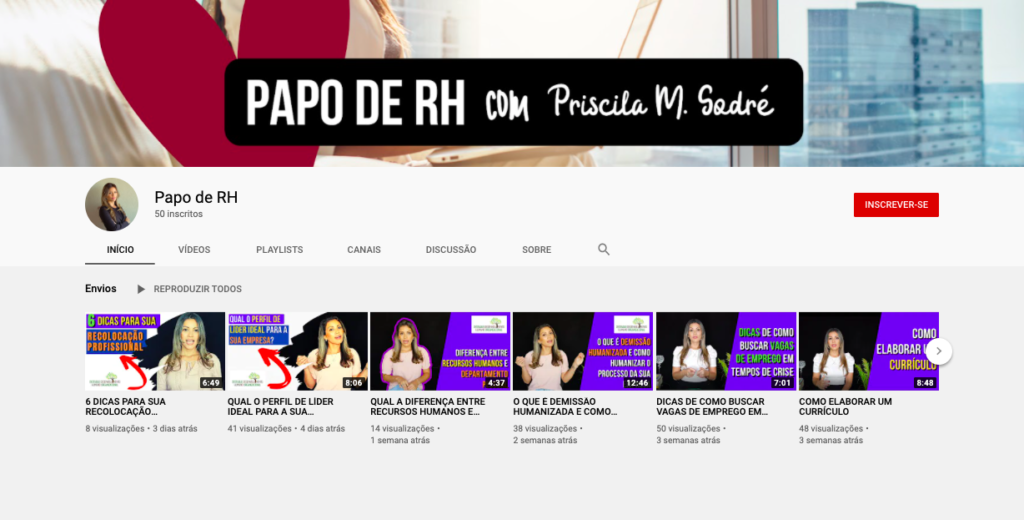 Artigo: 5 canais de youtube para a área de recursos humanos