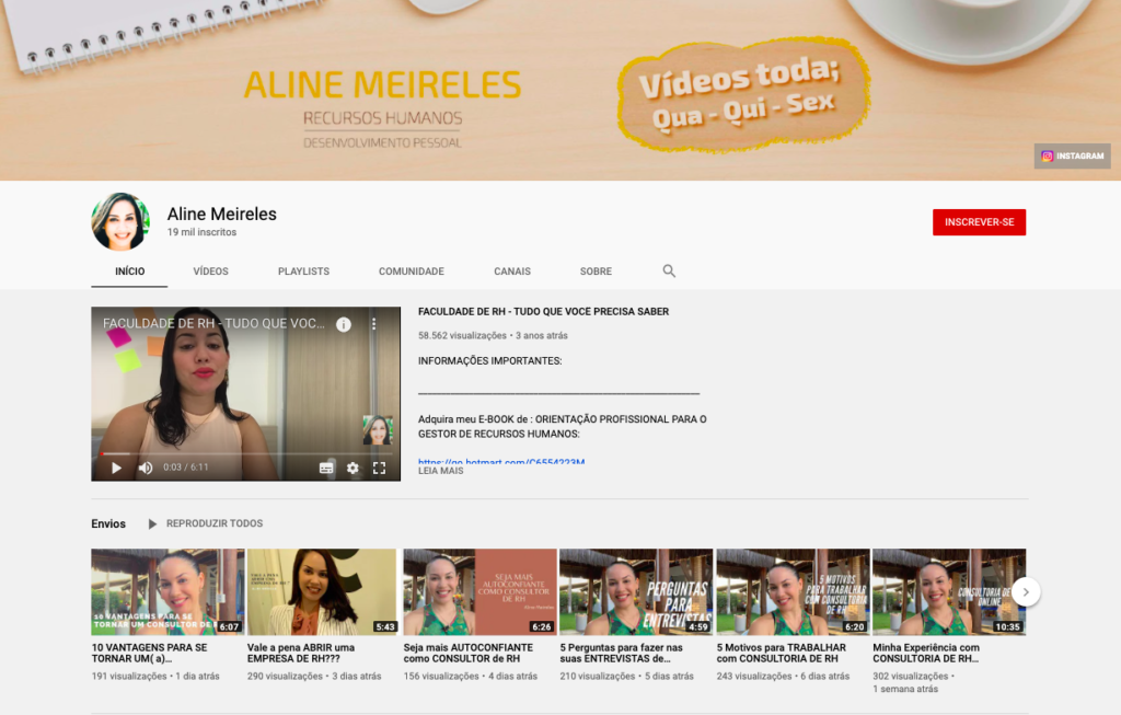 Artigo: 5 canais de youtube para a área de recursos humanos